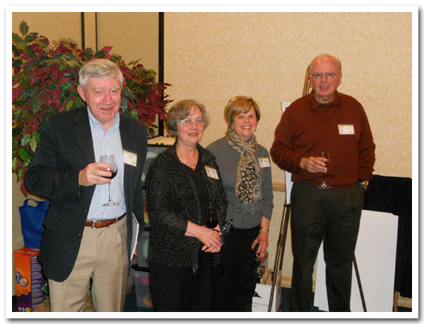 Richard and Peggy Smith and Jackie and Don Powell